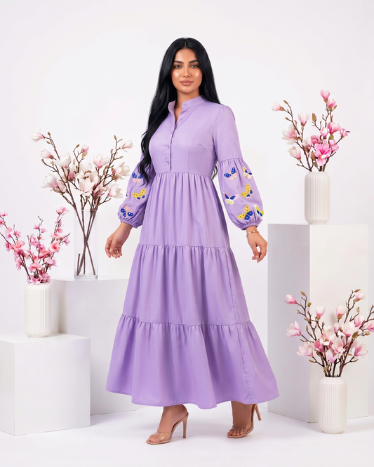 Fairuz Lavender Dress