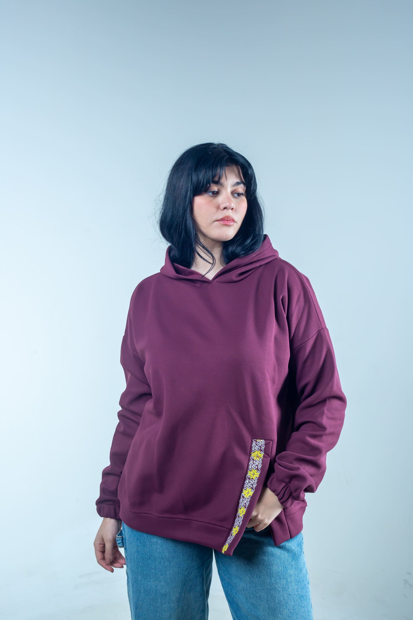 Hoodie Burgundy