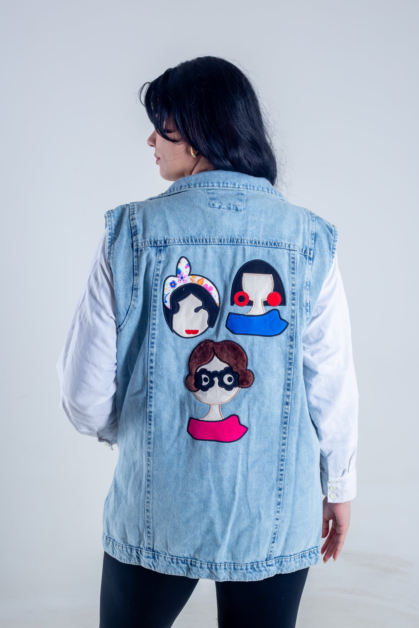 jeans vest girls