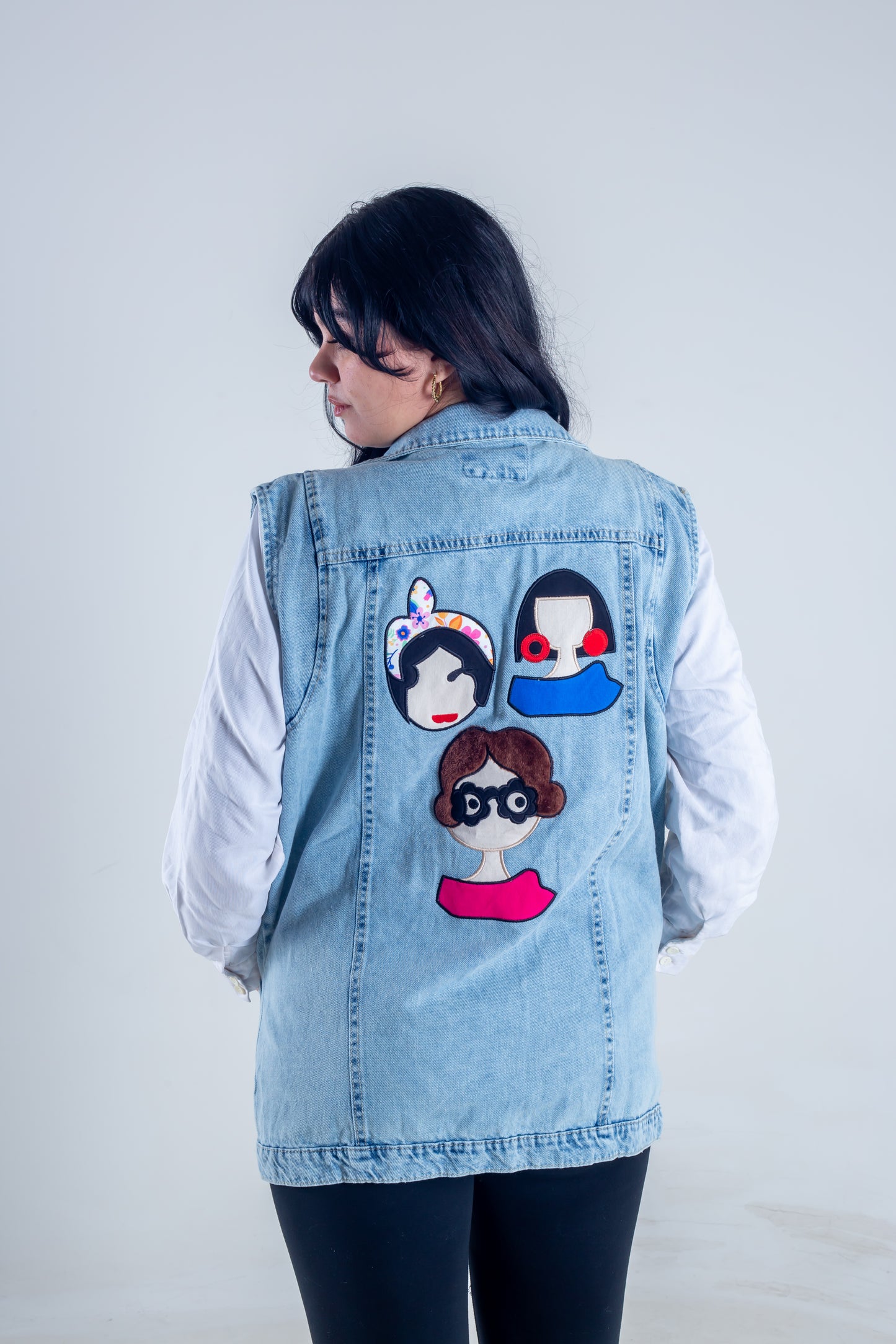 jeans vest girls