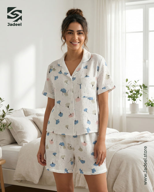 Flowers Pajama short