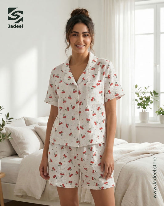 Cherry Pajama short