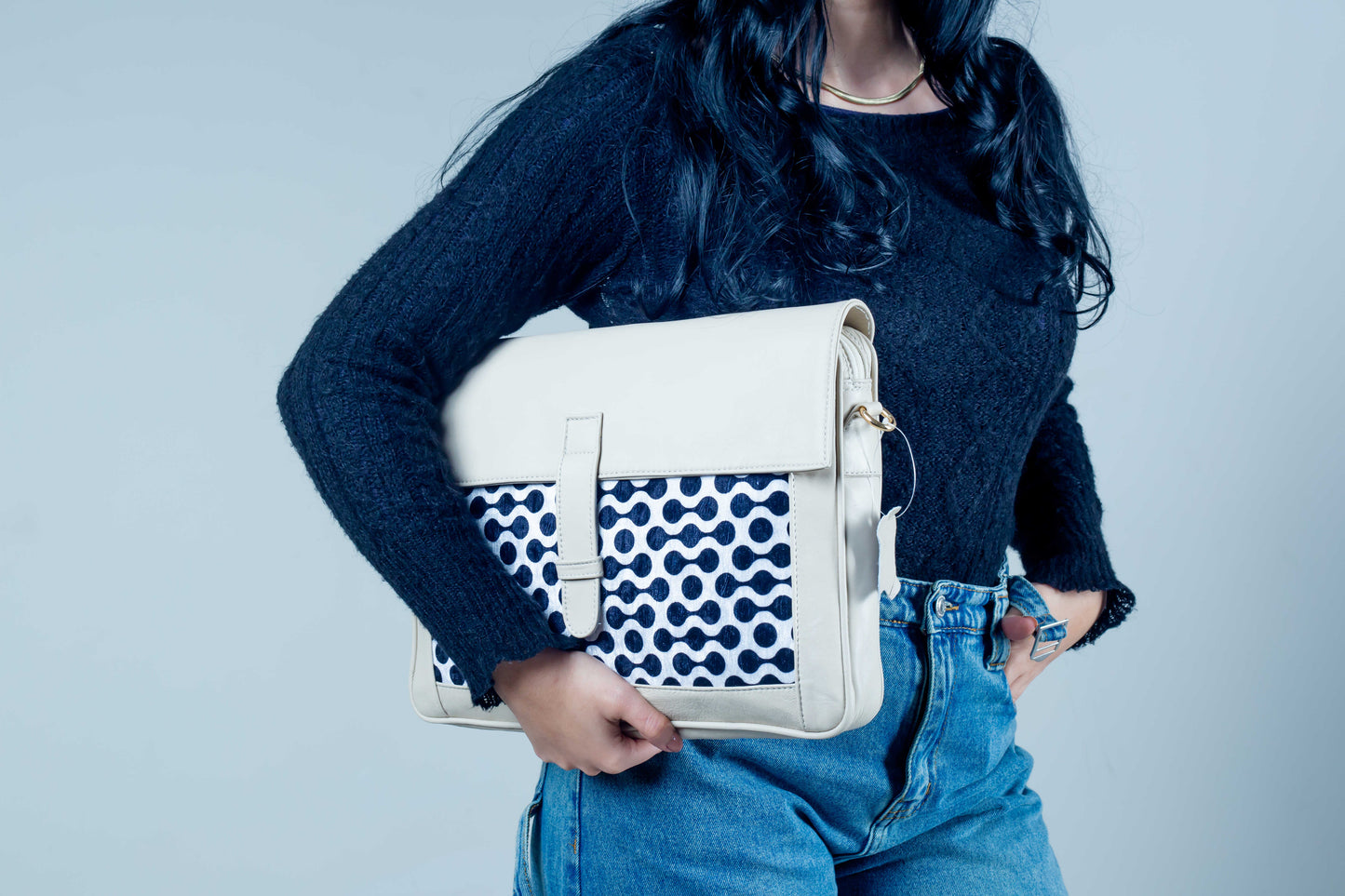 Laptop Bag off white
